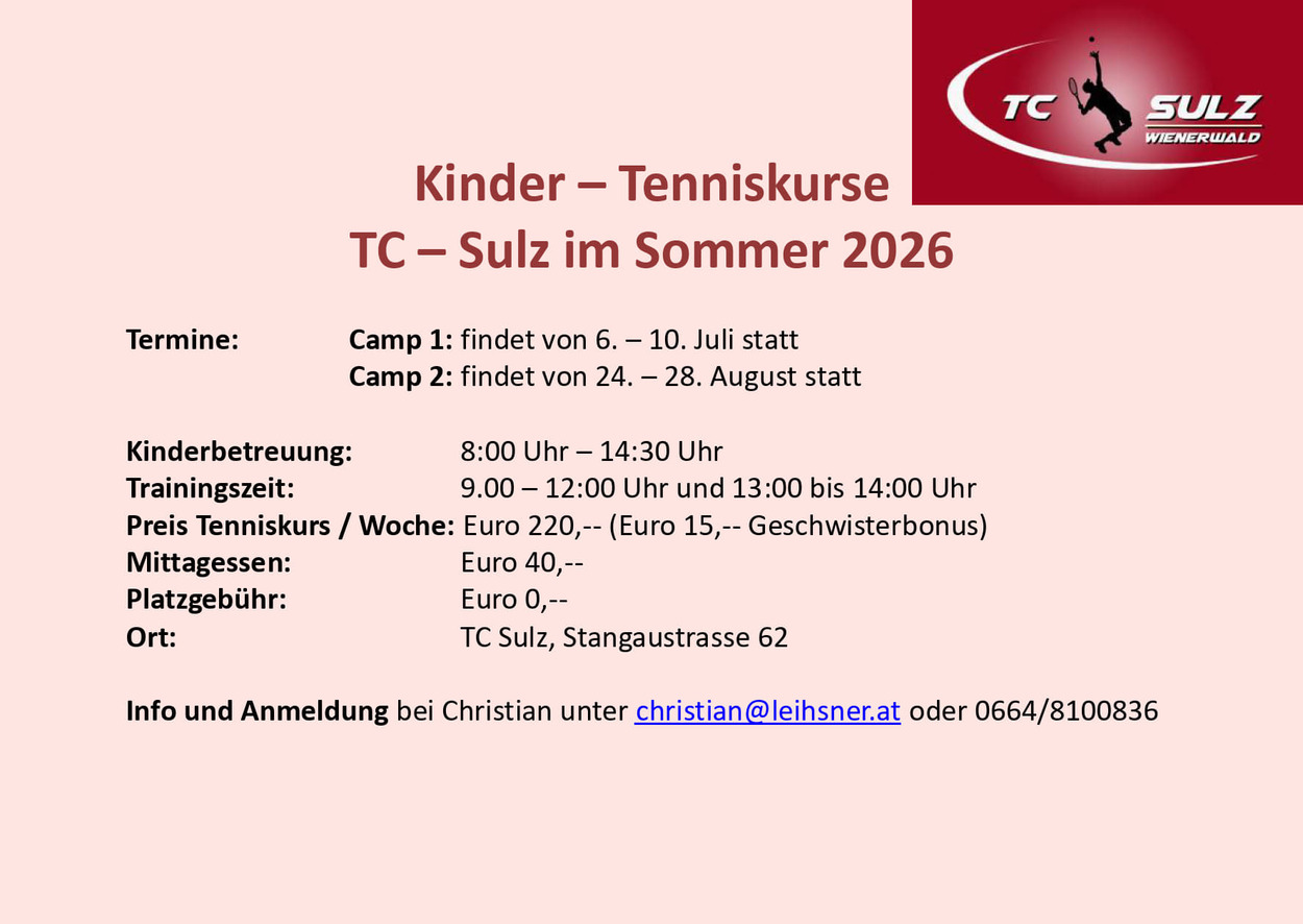 Kindercamps 2026